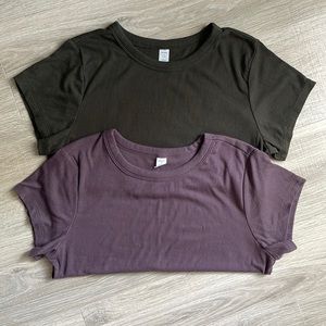 Set of 2 soft tees